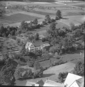Luftbild 1958, Haus Nr. 64
